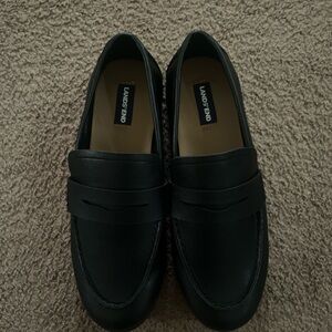 Lands' End Classic Black Men's Slip-On Loafers